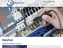 Tablet Screenshot of globaltech.cl